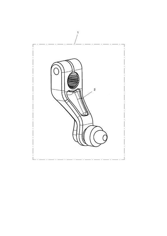 Diagram BUNDLE - Actuator Gear, Black - All Mkts Expt US, CA, BR & IN for your 2014 Triumph Street Triple   