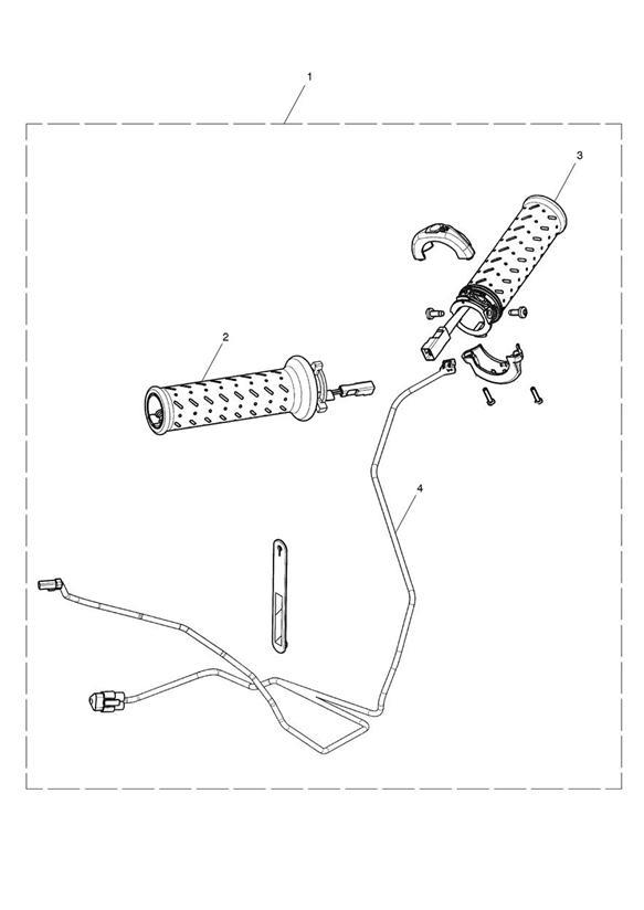 Diagram Heated Grip Kit for your Triumph Street Twin  