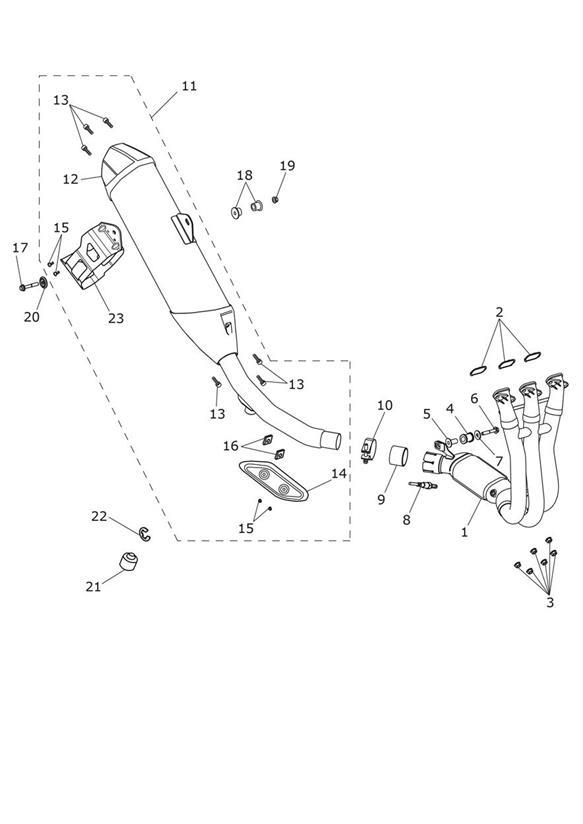 Full size assembly image of Exhaust System (1/1)