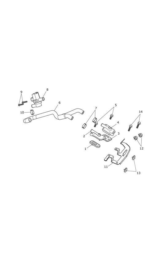 Diagram Emissions Control for your 2015 Triumph Tiger  EXPLORER XR 