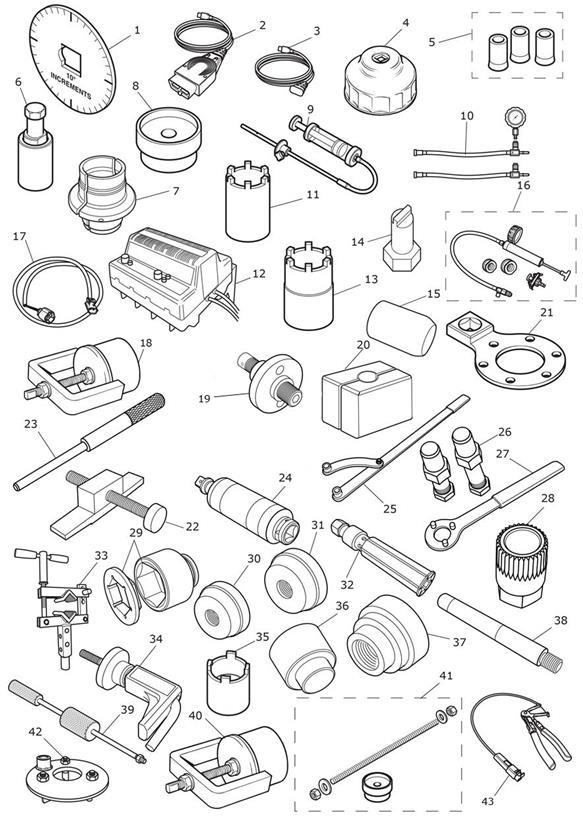 Diagram Service Tools for your 2015 Triumph Tiger  EXPLORER XR 