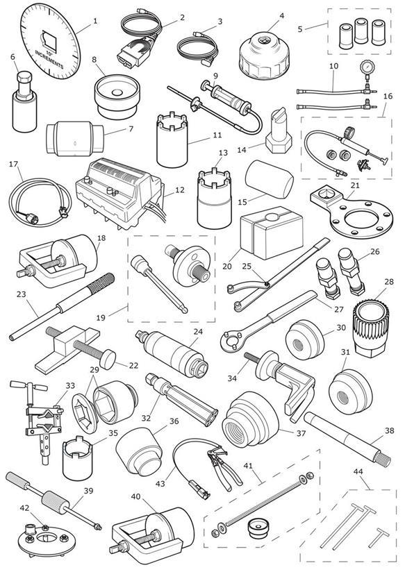 Diagram Service Tools for your 2015 Triumph Tiger  EXPLORER XR 