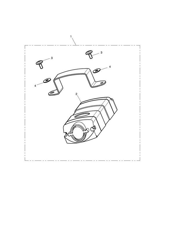 2013 Triumph Scrambler Alarm Kit - Thatcham Approved - A9808122 