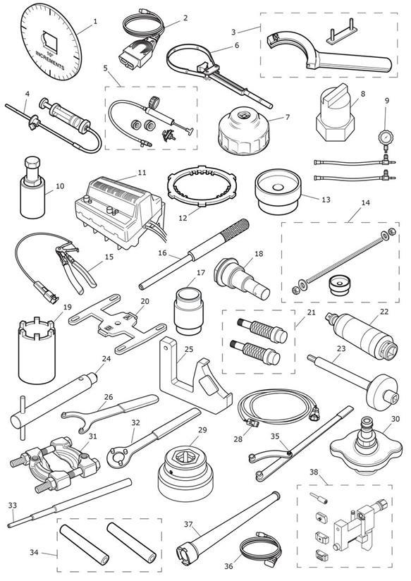 Diagram Service Tools for your 2022 Triumph Bonneville Bobber   