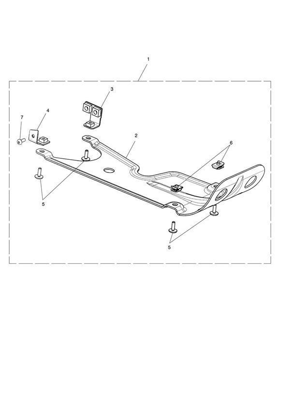 Diagram Sump Plate, Black for your 2021 Triumph Scrambler 1200   