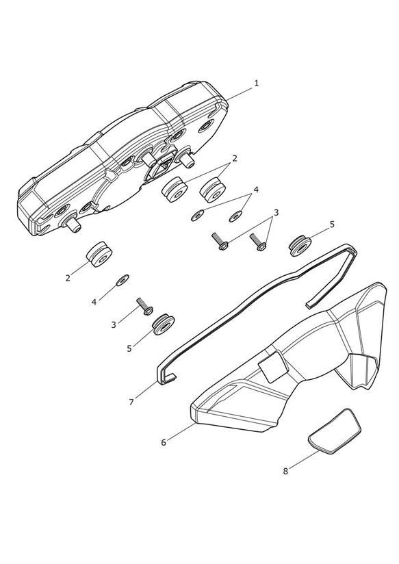 Diagram Instruments for your Triumph Tiger  