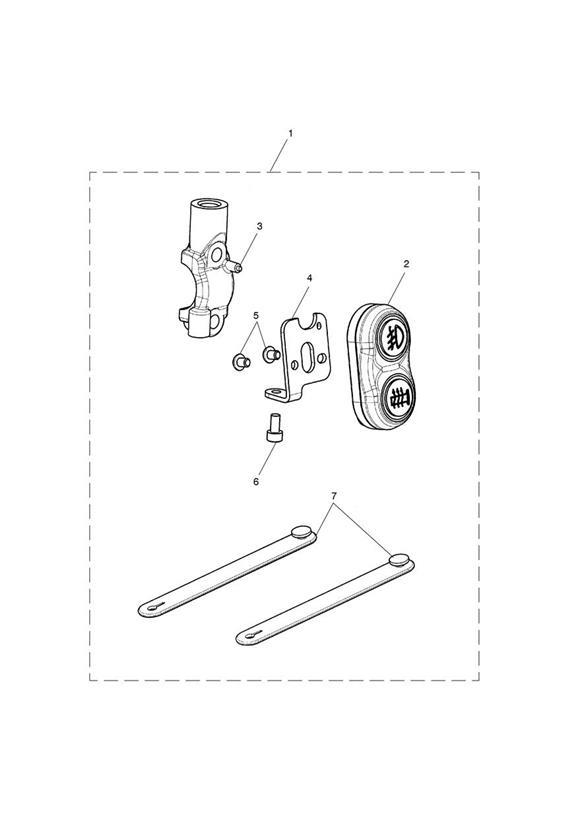 Diagram Auxiliary Switchcube Kit for your Triumph