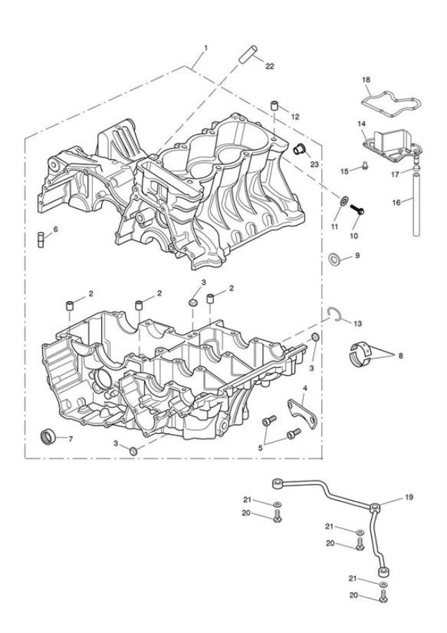 Triumph Tiger Bolt, But/Hd, M6 x 12, Slv, Enc. Crankcase - T3331990 ...