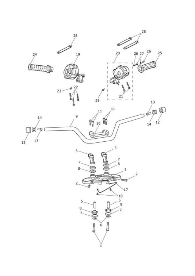 Full size assembly image of Handlebars & Switches (1/1)