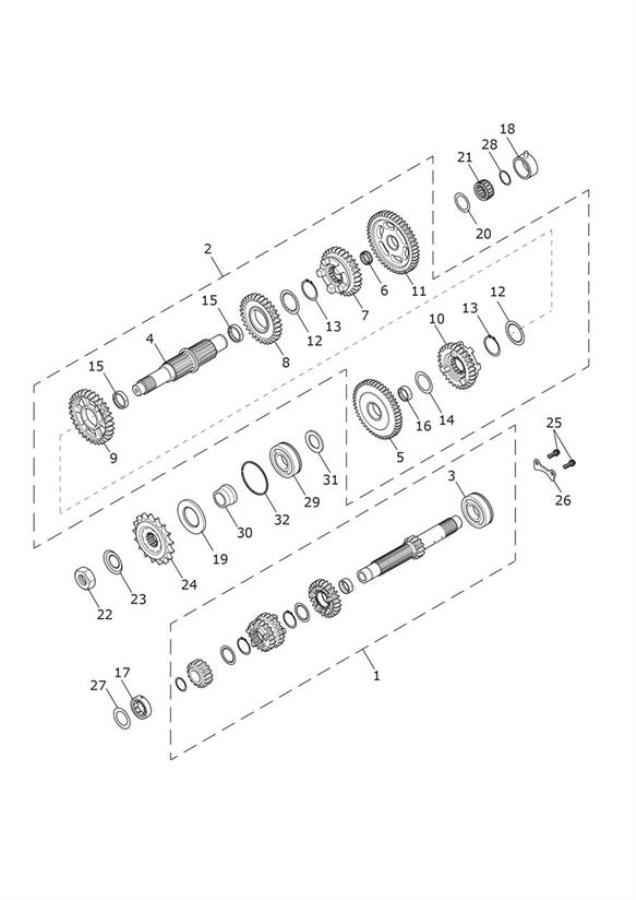 Diagram Transmission for your Triumph