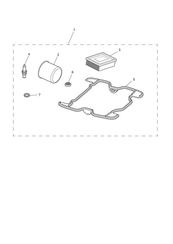 Full size assembly image of Engine Service Kit (1/1)