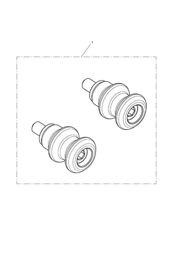 Full size assembly image of Paddock Stand Bobbin Kit, Red (1/1)