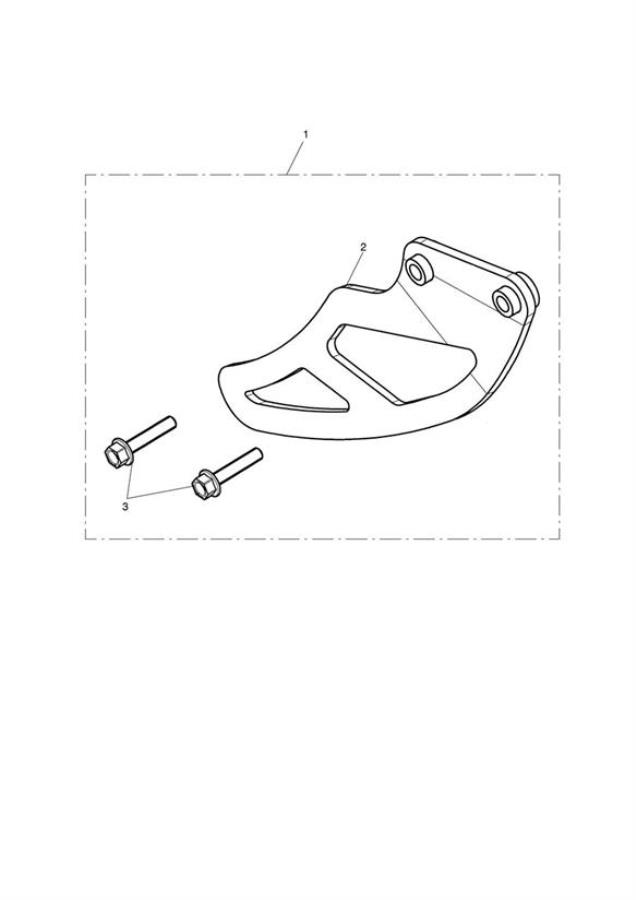 Full size assembly image of Lower Chainguard Kit (1/1)