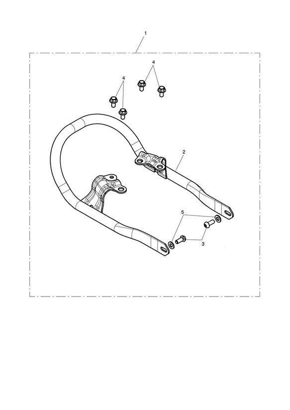 Full size assembly image of Grab Rail Kit, Black (1/1)