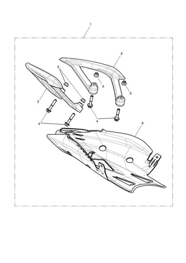 Diagram Grab Rails Kit for your Triumph