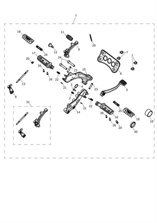 Diagram Controls, Mid, Kit for your Triumph Bonneville Speedmaster  