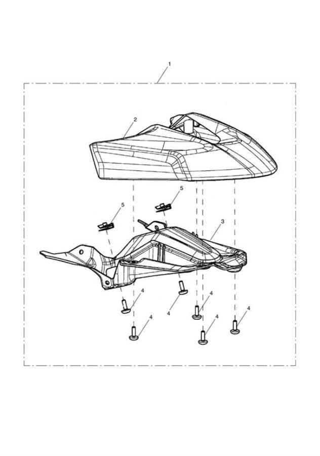 Diagram High Front Mudguard Kit for your Triumph Street Triple  