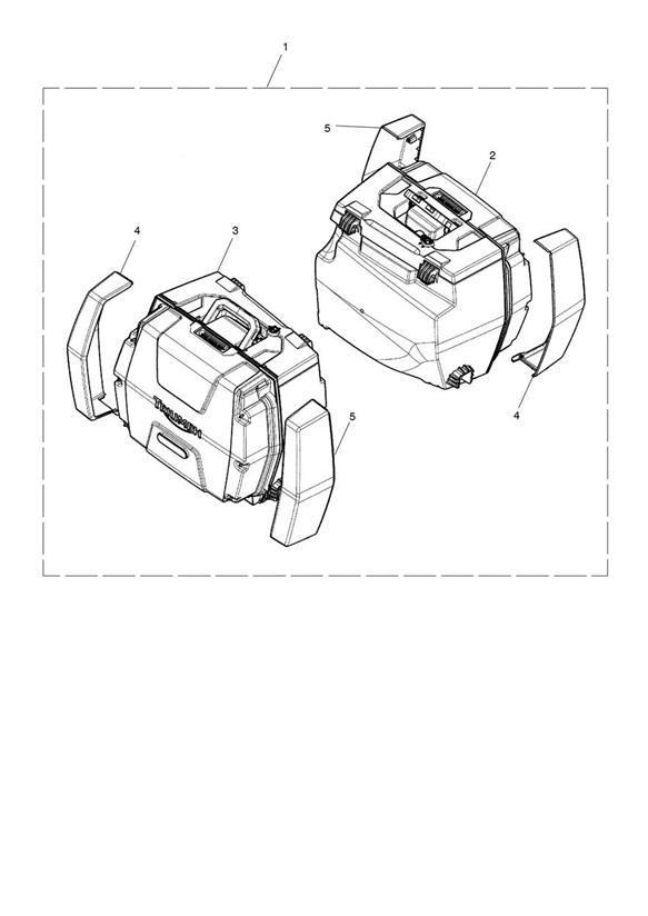 Diagram 2 Box Pannier Kit, Std Key for your 2016 Triumph Tiger Explorer XC  
