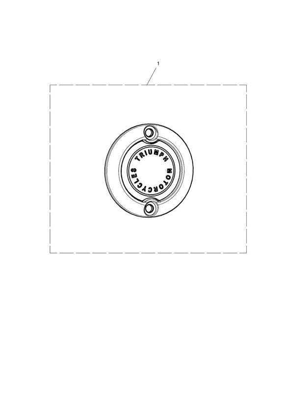 Diagram ACG Badge, Dark for your 2019 Triumph Bonneville Bobber   