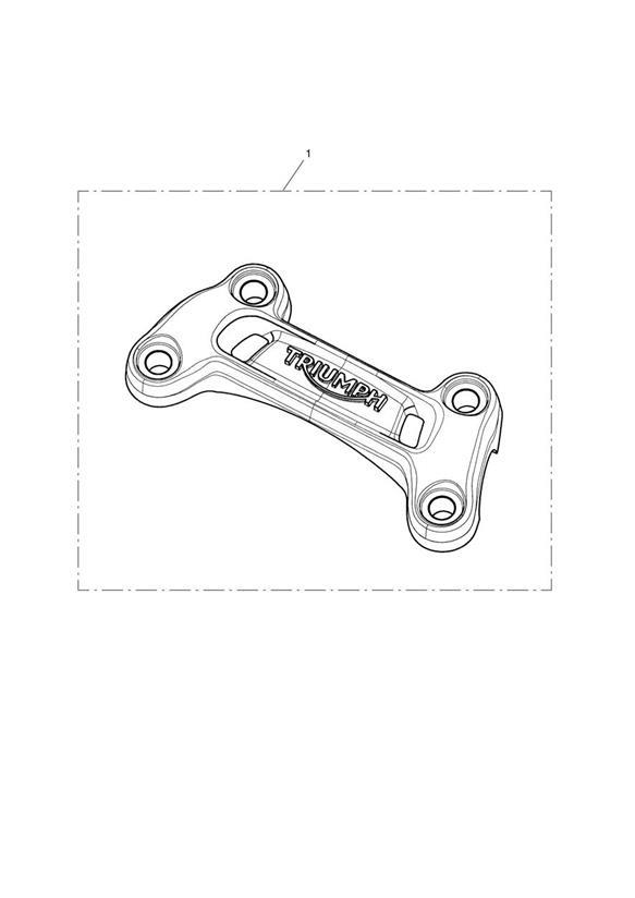 Full size assembly image of Handlebar Clamp (1/1)
