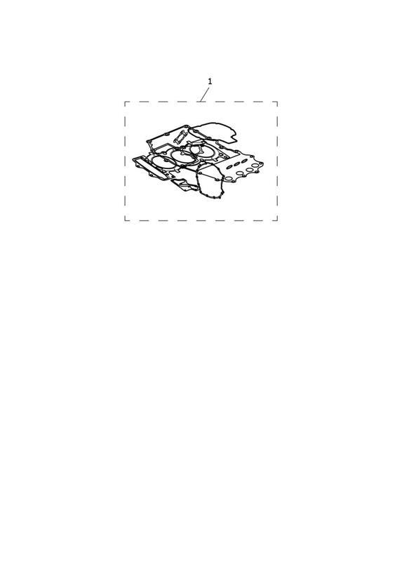 Diagram Gasket Kit, Full for your 2017 Triumph Tiger XRx  