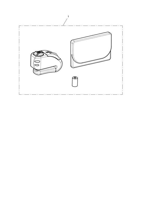Full size assembly image of Disc Lock, Alarm (1/1)