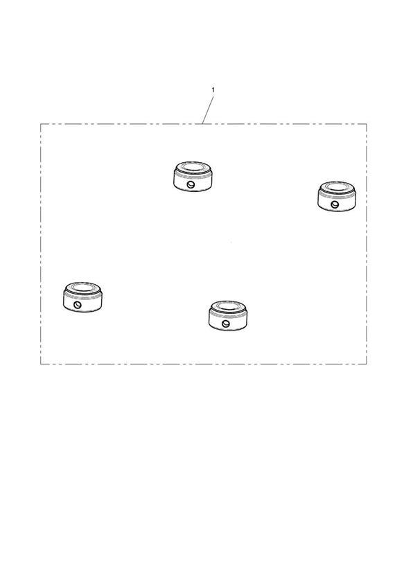 Diagram Head Bolt Cover Kit, Gun Metal for your 2022 Triumph Scrambler 1200   