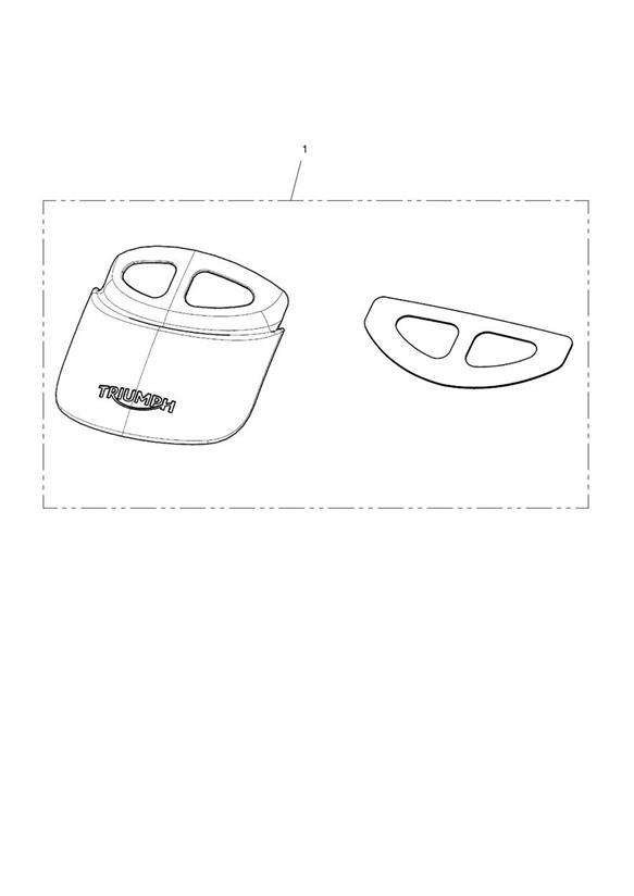 Full size assembly image of Mudguard Extension Kit (1/1)