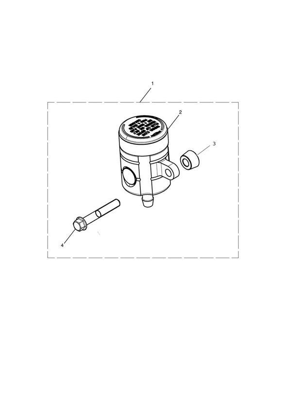 Diagram Rear Reservoir for your Triumph