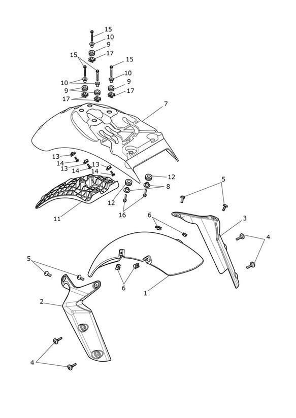 Full size assembly image of Mudguards (1/1)