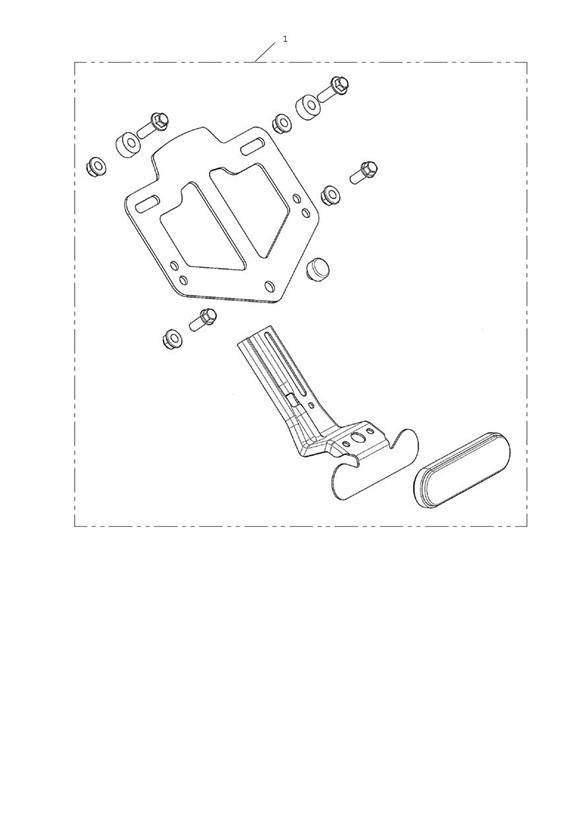 Full size assembly image of Adaptor Plate, Japan, Kit (1/1)