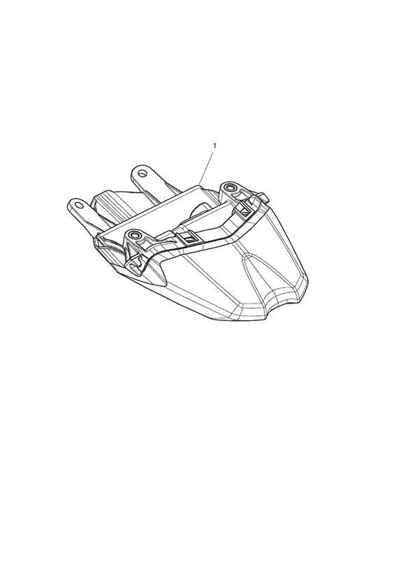 Full size assembly image of Rear Light Assy, LED (1/1)