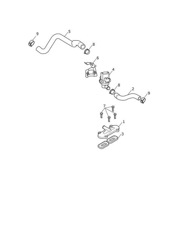 Diagram Emissions Control - CN Only for your 2022 Triumph Bonneville Bobber   