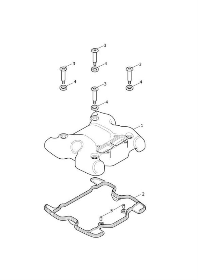 Diagram Cam Cover for your 2019 Triumph Bonneville Bobber   