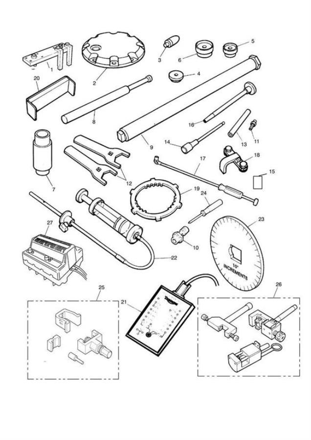 Diagram Service Tools for your 2015 Triumph Tiger  EXPLORER XR 