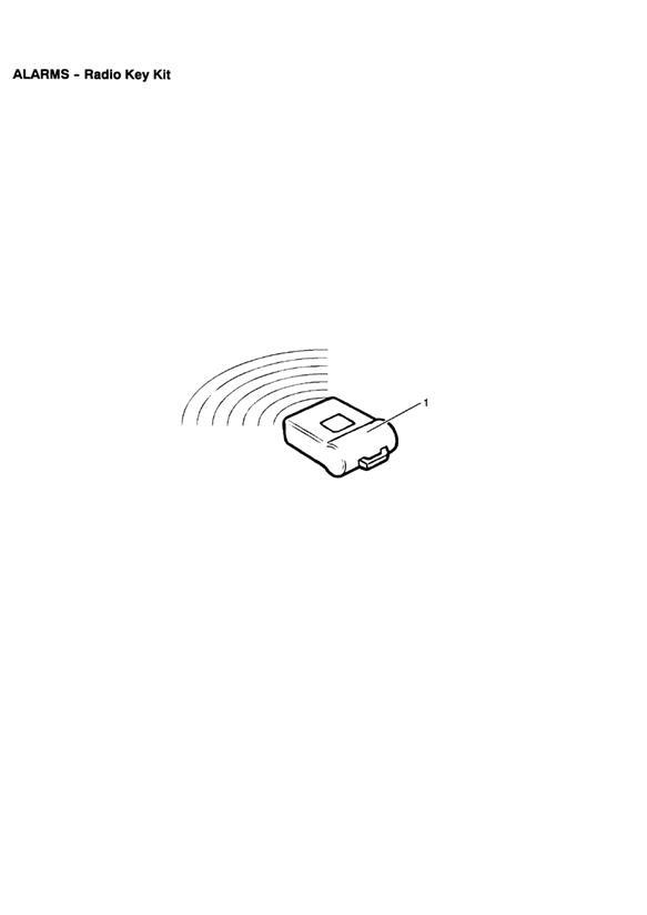 Full size assembly image of Radio Key Kit (1/1)