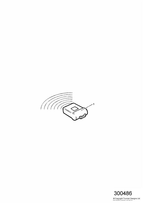 Full size assembly image of VETO - Radio Key Kit (1/1)