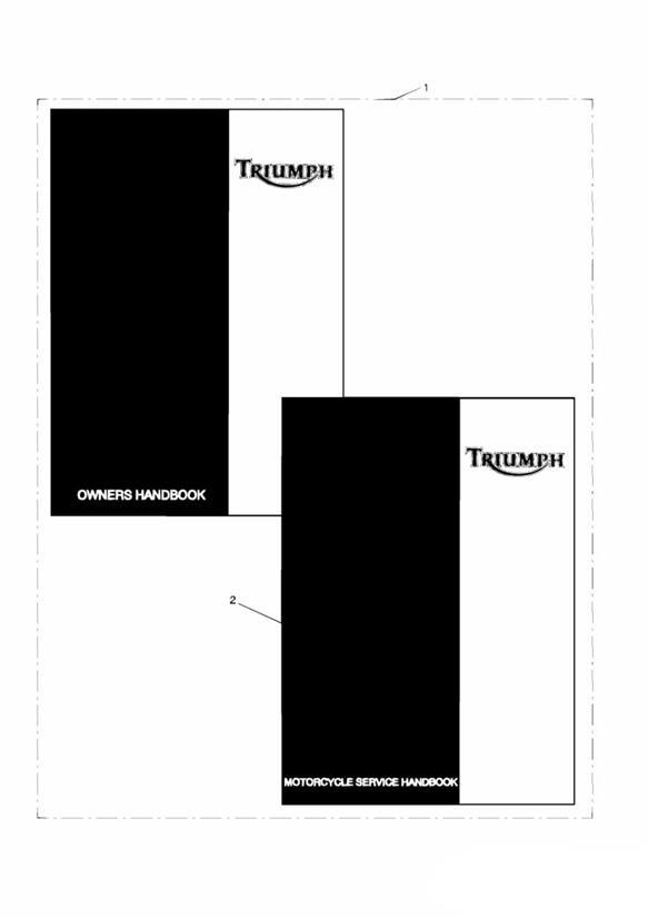 Diagram Owners Handbook for your 2002 Triumph Daytona 595 / 955i  