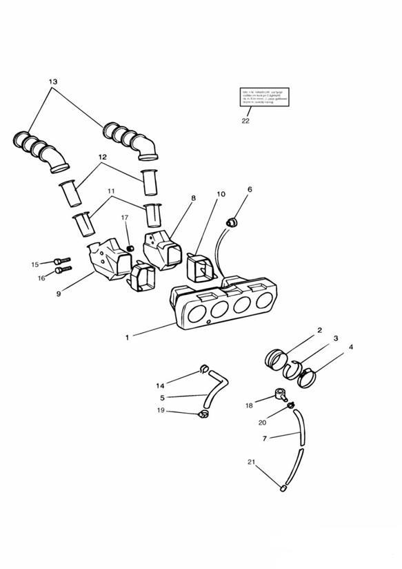 Diagram Airbox for your 2015 Triumph Thruxton  900 EFI 