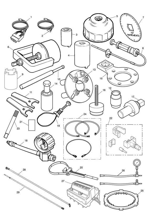 Triumph Speed Four Dealer Tool Kit. Tools, Service, Illustrated 