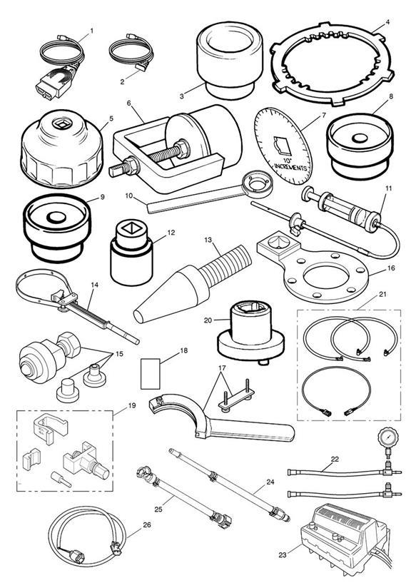 Diagram Service Tools for your 2015 Triumph Tiger  EXPLORER XR 