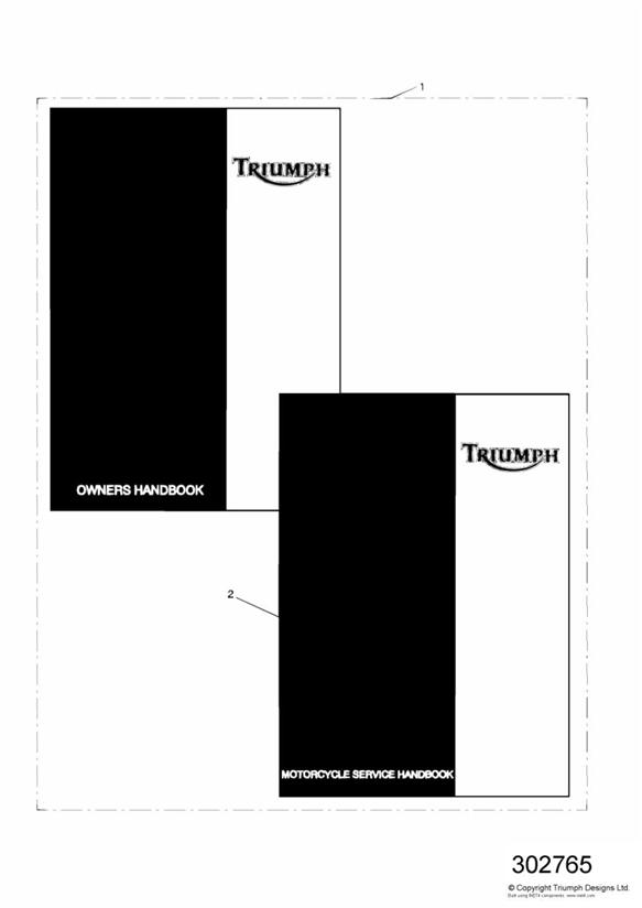 Diagram Owners Handbook 885cc Engine for your 1996 Triumph Speed Triple  885cc\955cc (EFI) > 141871 