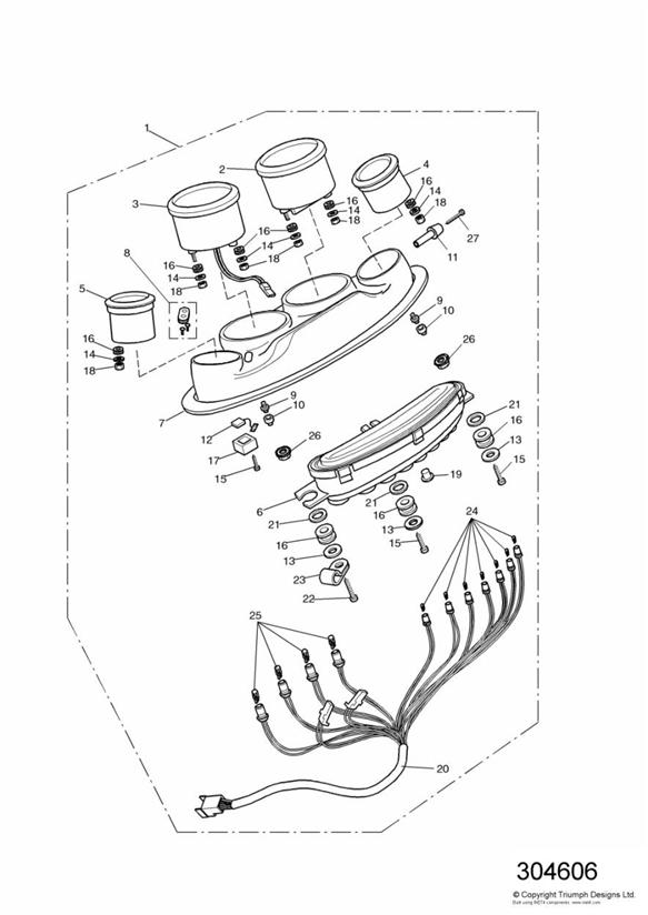 Diagram Instruments for your Triumph