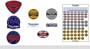 Image of UNION TRIANGLE PIN BADGE 10 PACK image for your 2018 Triumph Street Cup   