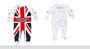 Image of UNION FLAG SLEEPSUIT 1-3 MONTHS image for your Triumph