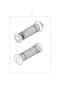 Image of Diamond Grip Kit, D25.4, Grey image for your Triumph Bonneville Bobber  