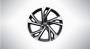 Image of Wheel (20&quot;, 8x20&quot;, FC 22, Black, Colour code: 968, Colour code: 968, Aluminum) image for your Volvo S60 Cross Country  