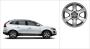 Image of Aluminium rim. Aluminium rim Segin 7.5 x 17. (Silver Stone) image for your 2015 Volvo XC60   