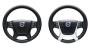 Image of Steering wheel (Charcoal). Steering wheel, leather image for your Volvo S60L