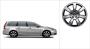 Image of Aluminium rim. Aluminium rim Oden 7 x 16. (Silver Stone) image for your 2017 Volvo S60   